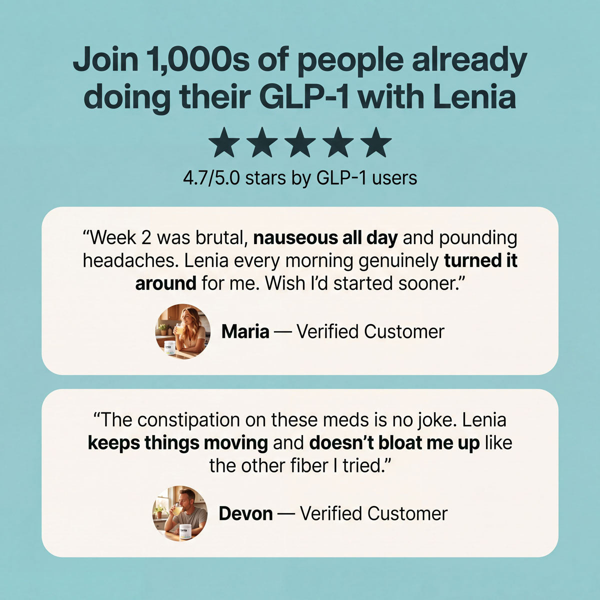 LENIA: All-In-One GLP-1 Companion