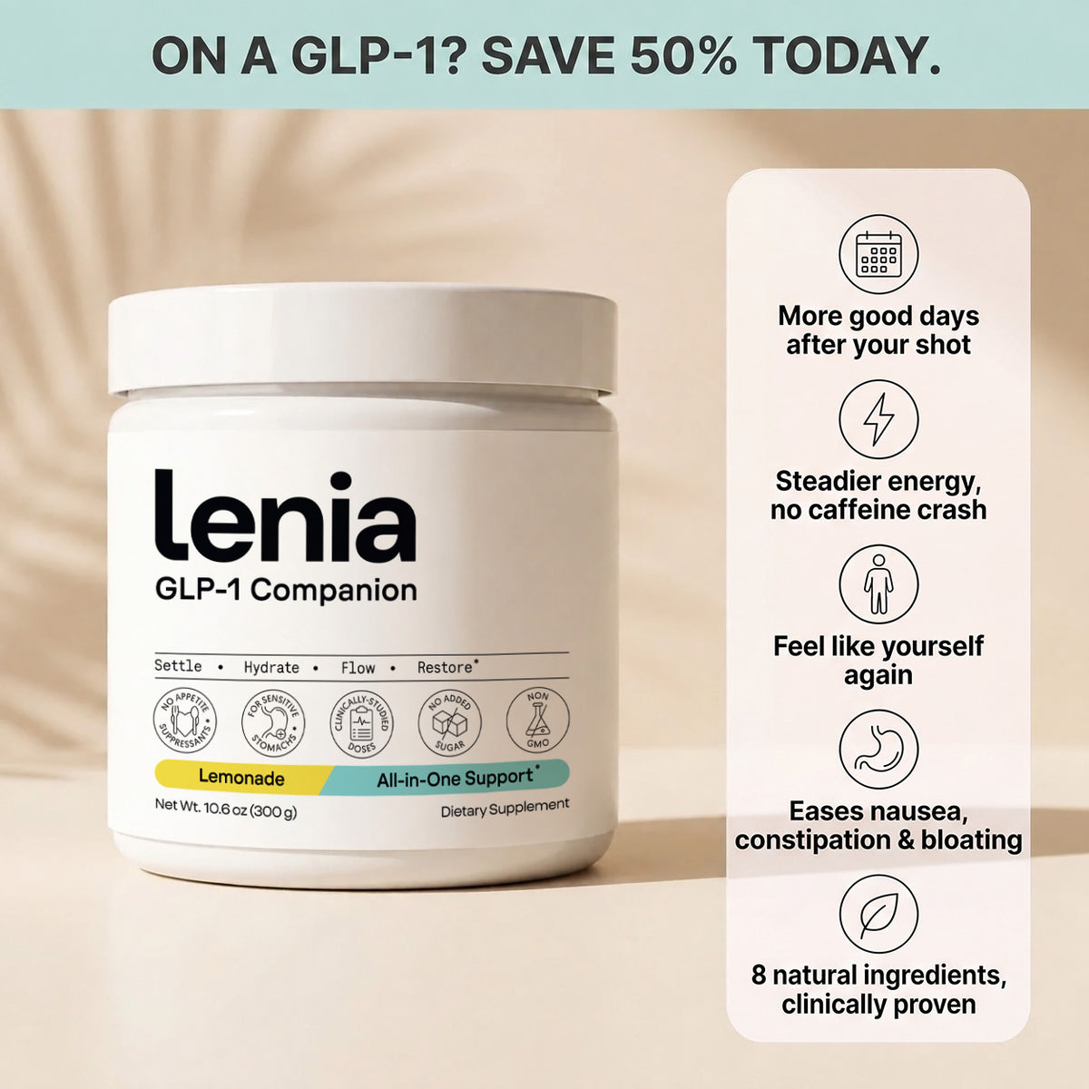 LENIA: GLP-1 Fatigue Companion