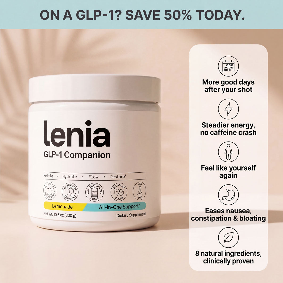 LENIA: GLP-1 Fatigue Companion